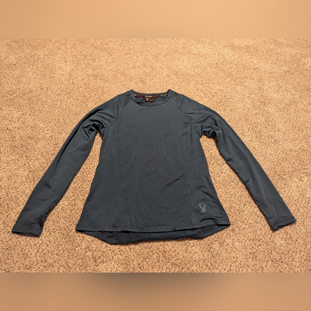 Womens Spyder Fleece Lined Long Sleeve